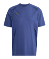 adidas Tiro Travel T-shirt Donkerblauw 