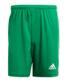 adidas Squadra 21 Short Grün Weiss