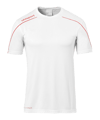uhlsport Stream 22 Trikot kurzarm Weiss Rot F16 