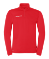 uhlsport Essential 1/4 Zip Top Rouge C61 