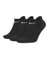 Nike NoShow Sokken Zwart K001 