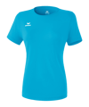 T-shirt Erima Teamsport Function Femmes Bleu Clair 