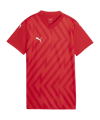 Maillot PUMA teamGLORY femme rouge blanc rouge F01 