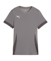 Maillot PUMA teamGOAL Matchday femme gris blanc F13