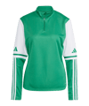 adidas Squadra 25 HalfZip Sweatshirt Dames Groen 