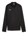 Sweat-shirt à zip 1/4 de Training PUMA teamGOAL femme noir F03
