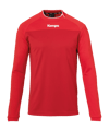Kempa Prime Shirt Lange Mouw Rood F03  
