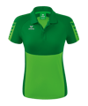 Erima Six Wings Poloshirt Damen Grün