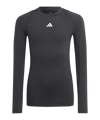 adidas Techfit Underwear Mock Manches Longues Enfants Noir