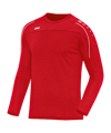 JAKO Classico Felpa Rosso C01 
