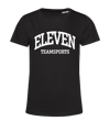 11teamsports ELEVEN T-Shirt donna nero bianco 
