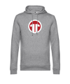 Sweat à Capuche Logo 11teamsports Gris 