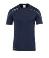 Uhlsport Stream 22 Shirt Korte Mouw Kids Blauw F12 