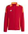 adidas Tiro 24 Competition Präsentationsjacke Kids Rot