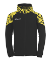 uhlsport Giacca con cappuccio nero C007 