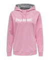 Sweat à capuche Hummel Cotton logo femmes rose F3257
