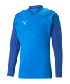 Sweatshirt Demi-Zip PUMA teamCUP bleu F02 