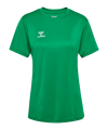 Hummel Essential shirt Dames groen F6235 