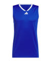 adidas Legends 3 Stripes Tanktop Blauw 