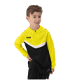 JAKO Iconic HalfZip Sweatshirt Kids Schwarz F808 - schwarz