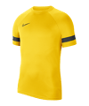 Nike Academy 21 T-Shirt Kids Gelb Schwarz F719