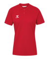 Hummel GO 2.0 Polo Dames rood F3062 