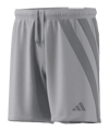 adidas Fortore 23 pantaloncini bambini  grigio bianco
