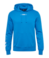 Hummel Elemental Hoody Blauw F7335  