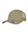 Merch 5 Panel Retro Trucker Cap Khaki