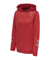 Hummel hmlLEAD Poly Hoody Damen Rot F3062