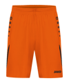 JAKO Challenge Short Damen Orange Schwarz F351