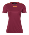 Kempa Poly T-Shirt Damen Dunkelrot F11