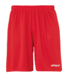 Uhlsport Short Center Basic sans slip enfants rouge