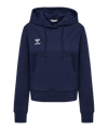 Sweat à capuche Hummel GO 2.0 femmes bleus F7026 