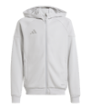 adidas Tiro 25 Travel Jas met capuchon Kids Grijs 