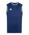 adidas Entrada 26 Maillot Enfants Bleu Foncé 