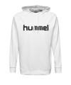 Hummel Cotton Logo Hoody bianco F9001 