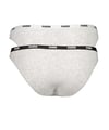 PUMA Iconic Bikini Slip 2er Pack Damen Grau F328 - grau