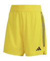 adidas Tiro 23 pantaloncini donna giallo nero 