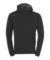 uhlsport Sweatshirt à capuche Noir C001 