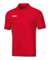 JAKO Base Poloshirt Rot F01