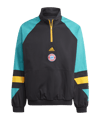 adidas FC Bayern München Icon Tracktop Jacke Schwarz - schwarz