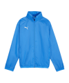 PUMA teamGOAL Allwetterjacke Kids Blau Weiss F02