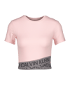 Calvin Klein Active Icon T-Shirt Damen Pink F690 - rosa