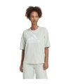 adidas Future Icons Badge of Sport T-Shirt Damen Grün - gruen