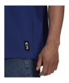 adidas Juventus Turin Icon T-Shirt Blau Weiss - weiss