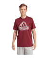 adidas Folded Icons Badge of Sport T-Shirt Rot - rot