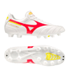 Mizuno Morelia II Pro FG Release Weiss Rot Gelb F6