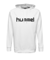 Hummel Cotton Logo Hoody Kids Weiss F9001