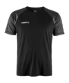 Craft Squad 2.0 Contrast Trikot Schwarz